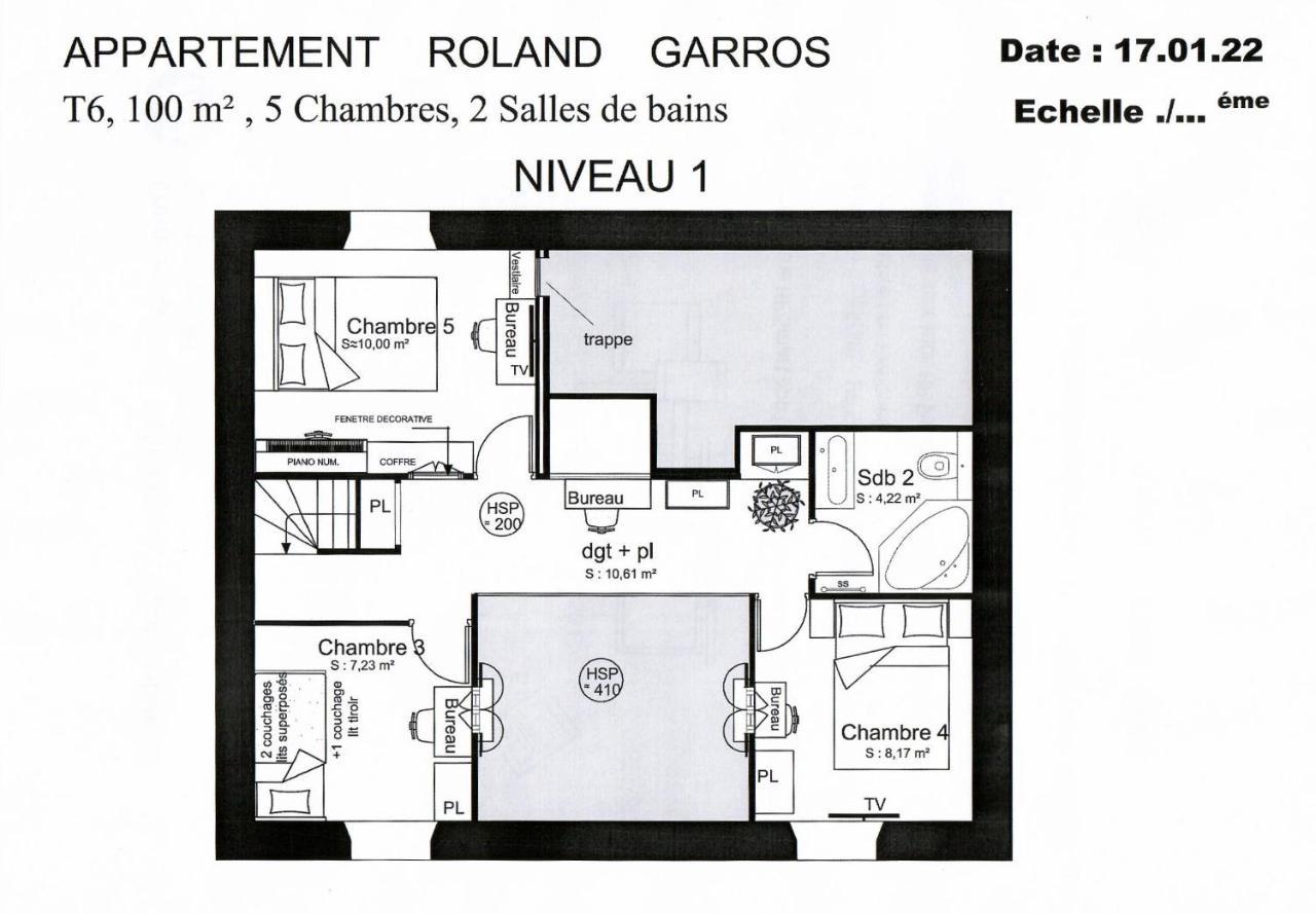 Duplex 5 Chambres Clim Wifi Cannes Eksteriør bilde