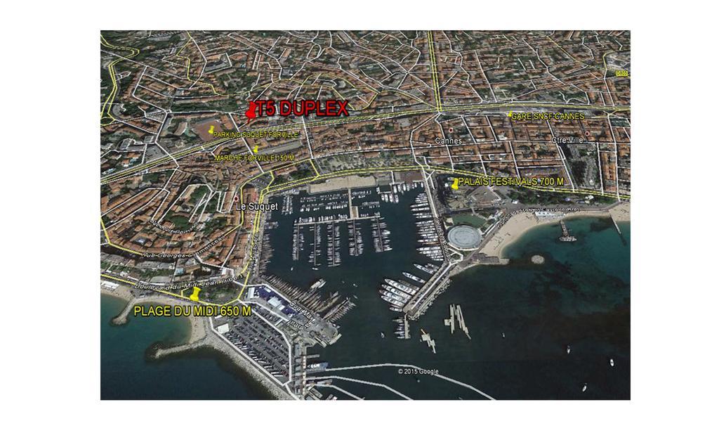 Duplex 5 Chambres Clim Wifi Cannes Eksteriør bilde